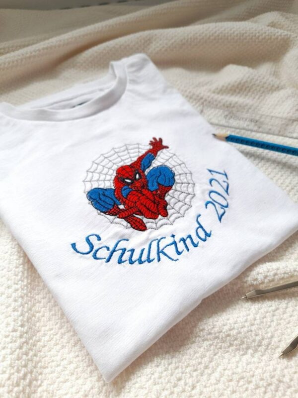 Einschulugstshirt Spidermann, Geschenkidee, Schulanfang, Einschulung, Junge T-Shirt