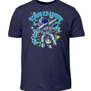 Einschulung Shirt Astronaut Jungen Schulanfang Weltraum Schulkind T-Shirt