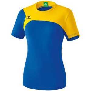 Erima Club 1900 2.0 T-Shirt Damen blau/gelb 1080709 Gr. 34