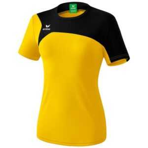 Erima Club 1900 2.0 T-Shirt Damen gelb/schwarz 1080706 Gr. 36