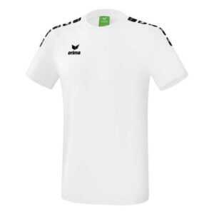 Erima Essential 5-C T-Shirt Erwachsene weiß/schwarz 2081935 Gr. S