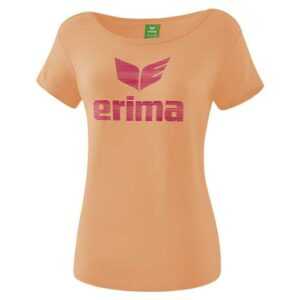Erima Essential T-Shirt Damen peach/love rose 2081946 Gr. 38