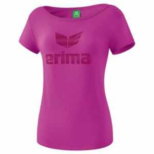 Erima Essential T-Shirt fuchsia/purple potion 2081810 Damen Gr. 36