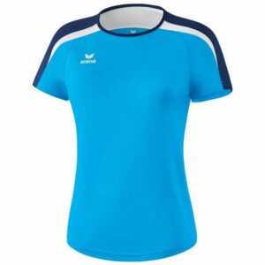 Erima Liga 2.0 T-Shirt curacao/new navy/weiß 1081836 Damen Gr. 48