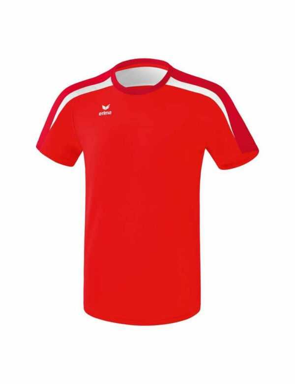 Erima Liga 2.0 T-Shirt rot/dunkelrot/weiß 1081821 Erwachsene Gr. M
