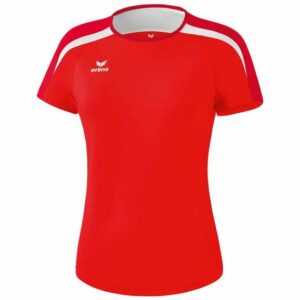 Erima Liga 2.0 T-Shirt rot/dunkelrot/weiß 1081831 Damen Gr. 38