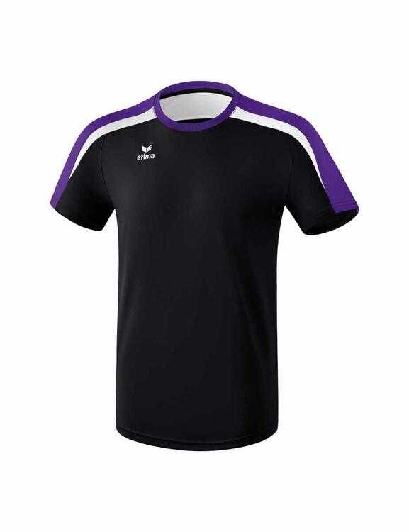 Erima Liga 2.0 T-Shirt schwarz/violet/weiß 1081830 Erwachsene Gr. M