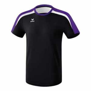 Erima Liga 2.0 T-Shirt schwarz/violet/weiß 1081830 Erwachsene Gr. S