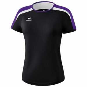 Erima Liga 2.0 T-Shirt schwarz/violet/weiß 1081840 Damen Gr. 40