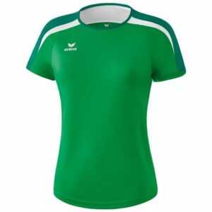 Erima Liga 2.0 T-Shirt smaragd/evergreen/weiß 1081833 Damen Gr. 40