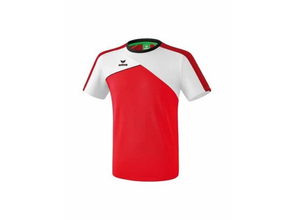 Erima Premium One 2.0 T-Shirt rot/weiß/schwarz 1081802 Kinder Gr. 140