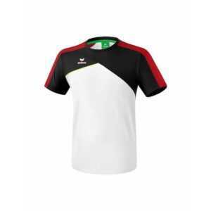 Erima Premium One 2.0 T-Shirt weiß/schwarz/rot/gelb 1081808 Kinder...