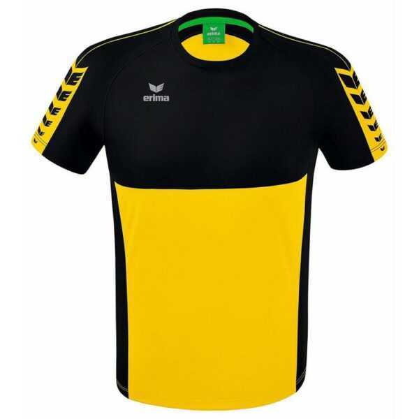 Erima Six Wings T-Shirt 1082205 gelb/schwarz 152