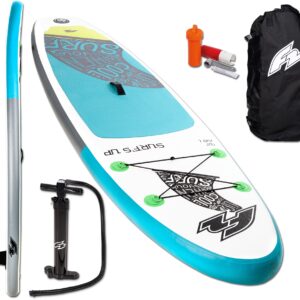 F2 Inflatable SUP-Board F2 Surf's Up Kids, (4 tlg.), ohne Paddel