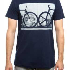 Fairtrade T-Shirt Aus Biobaumwolle, Fahrrad Fixedbike