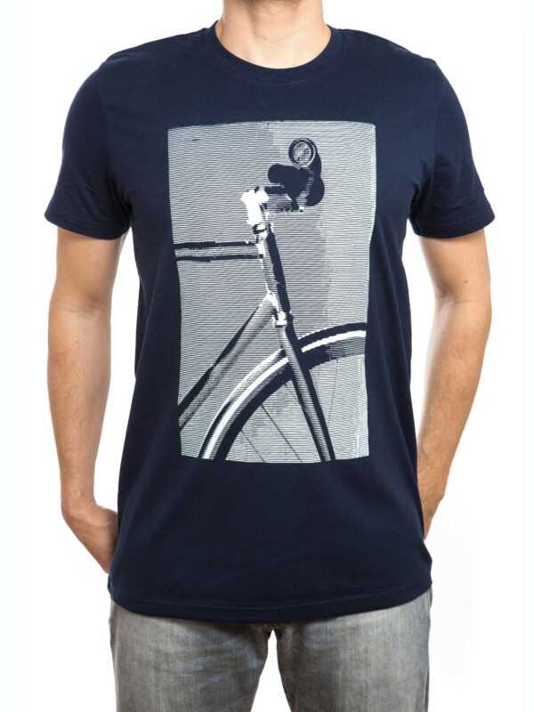 Fairtrade T-Shirt Aus Biobaumwolle, Fahrrad Singlespeed
