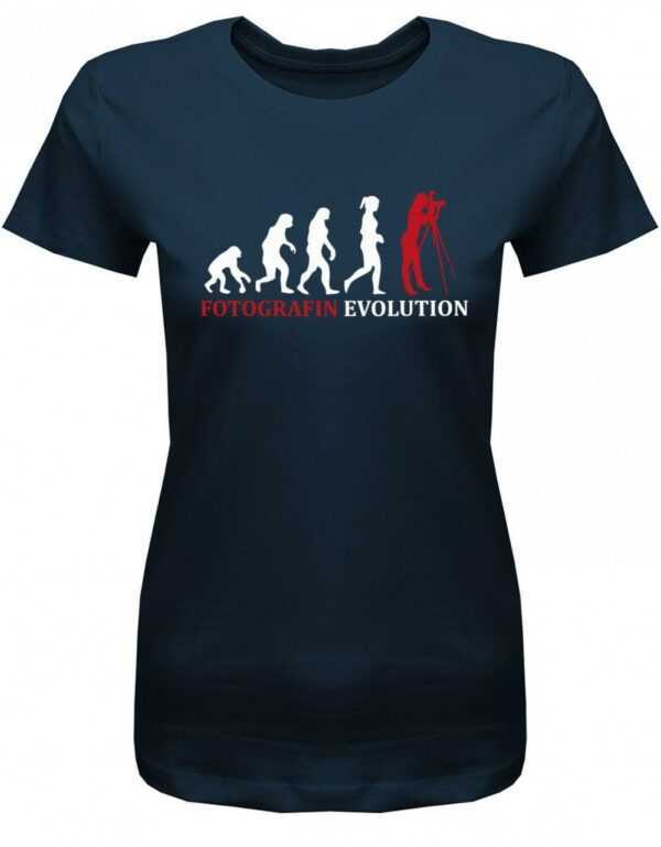 Fotografin Evolution - Damen T-Shirt