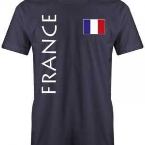 France Flagge - Em Wm Frankreich Fan Herren T-Shirt
