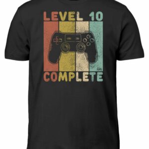 Geburtstagsshirt Jungen 10. Geburtstag Junge 10 Jahre Vintage Gamer T-Shirt Geschenk
