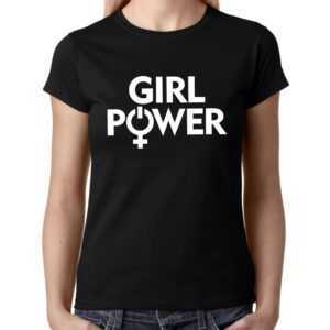 Girl Power Frauenpower Konzert Party Feier Jga Venussymbol Musik Power On Weltfrauentag Lustig Sprüche Spaß Fun Girlie Lady Damen T-Shirt
