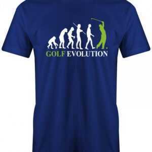 Golf Evolution - Golfer Herren T-Shirt