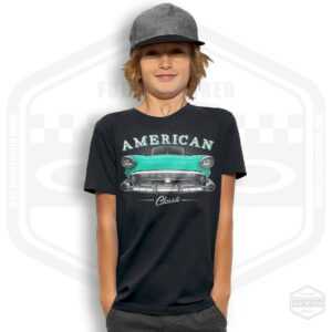 Gto Kleidung | 57 Buick Century Kinder T-Shirt Schwarz S-xl Hergestellt in Usa