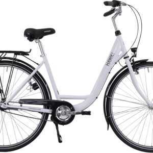 HAWK Bikes Cityrad HAWK City Wave Premium White, 3 Gang, Shimano, Nexus Schaltwerk
