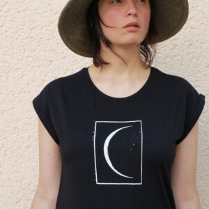 Halbmond Shirt, Grafik T-Shirts Für Frauen