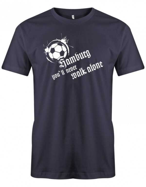 Hamburg You Will Never Walk Alone - Herren T-Shirt