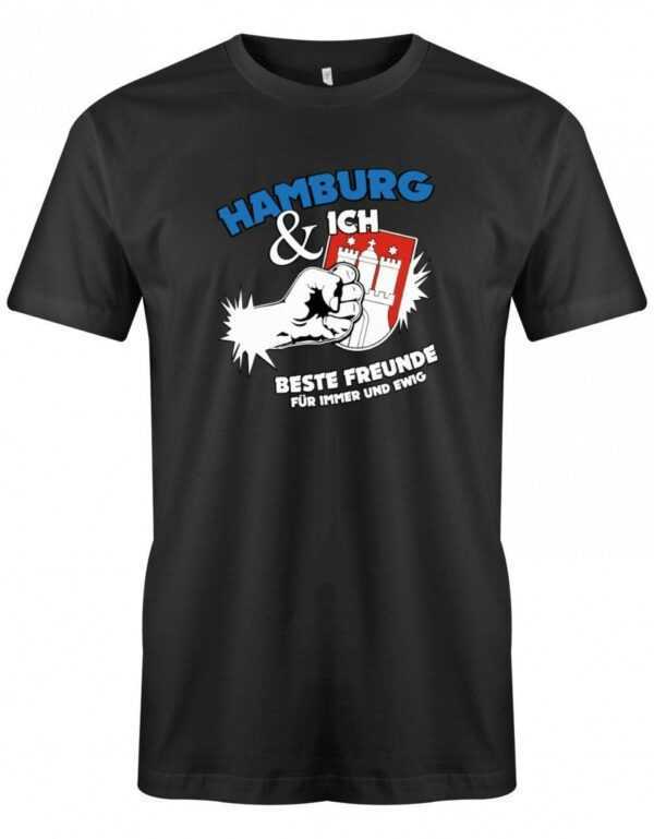 Hamburg & Ich - Beste Freunde Für Immer Und Ewig Herren T-Shirt