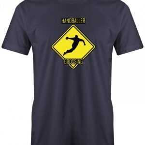 Handballer Crossing - Herren T-Shirt
