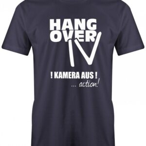 Hangover Iv - Kamera Aus Action Junggesellenabschied Herren T-Shirt