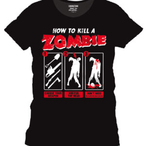 How to kill a Zombie T-Shirt Zombie Hunter T-Shirt M
