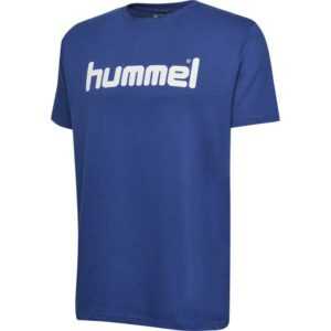 Hummel HMLGO COTTON LOGO T-SHIRT S/S TRUE BLUE 203513-7045 Gr. 2XL