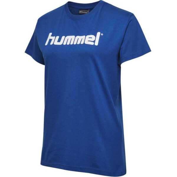 Hummel HMLGO COTTON LOGO T-SHIRT WOMAN S/S TRUE BLUE 203518-7045...