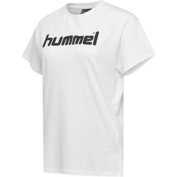 Hummel HMLGO COTTON LOGO T-SHIRT WOMAN S/S WHITE 203518-9001 Gr. XS