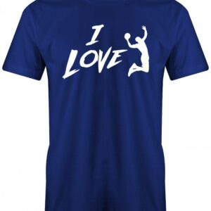 I Love Basketball - Herren T-Shirt