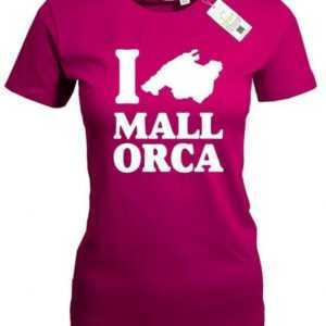 I Love Mallorca - Landkarte Damen T-Shirt