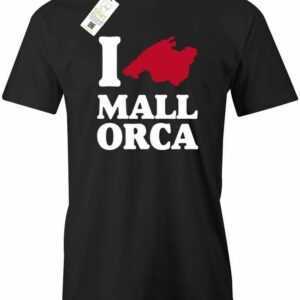 I Love Mallorca - Landkarte Herren T-Shirt