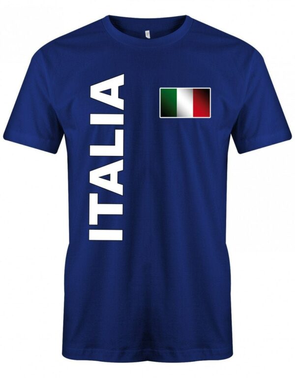 Italia Flagge - Em Wm Italien Fan Herren T-Shirt