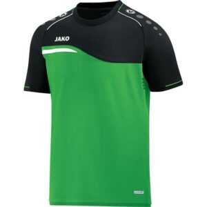 Jako T-Shirt Competition 2.0 soft green/schwarz 6118 22 Gr. 152