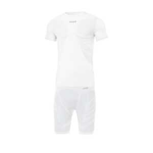 Jako T-Shirt & Short Tight Comfort 2.0 Set - Farbe: weiß - Gr. XL