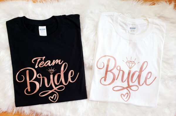 Jga Shirt Junggesellinnen Abschied Feier, Braut & Team T-Shirts Für Abschied, Bachelorette Party, Bride, Hochzeit