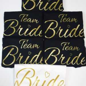 Jga Shirt Junggesellinnen Abschied Feier, Braut & Team T-Shirts Für Junggesellinnenabschied | Bachelorette Party Bride Hochzeit