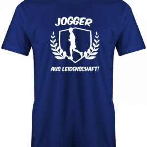 Jogger Aus Leidenschaft Sport Fitness Laufen - Herren T-Shirt