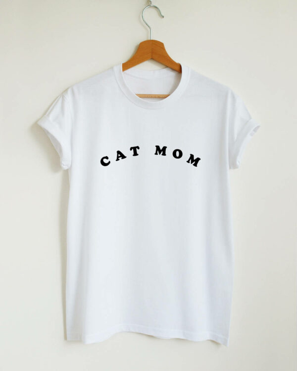 Katze Mama Shirt, Lustige Besitzer Geschenk T-Shirt, Frauen Unisex Verrückt Dame Shirt