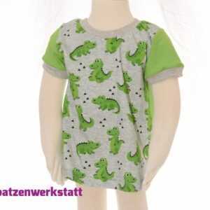 Kinder - T-Shirt Krokodil