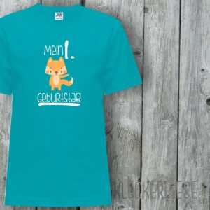 Kinder T-Shirt Mein 1. Geburtstag Fuchs"" Shirt Jungen Mädchen Baby Kind"""