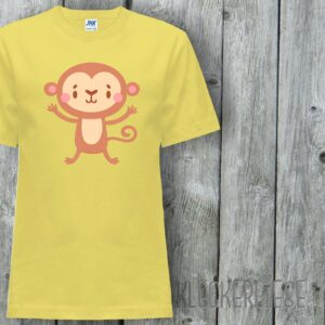 Kinder T-Shirt Tiermotiv Affe"" Shirt Jungen Mädchen Baby Kind"""