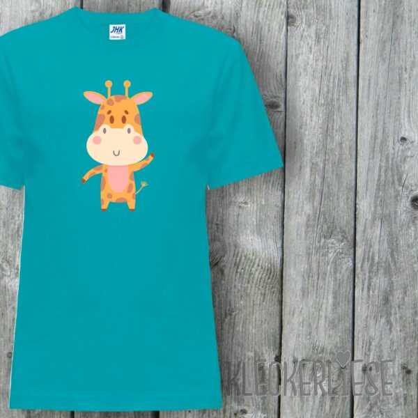 Kinder T-Shirt Tiermotiv Giraffe"" Shirt Jungen Mädchen Baby Kind"""